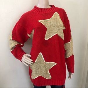 VTG Melbourne Classic Star sweater Sz M